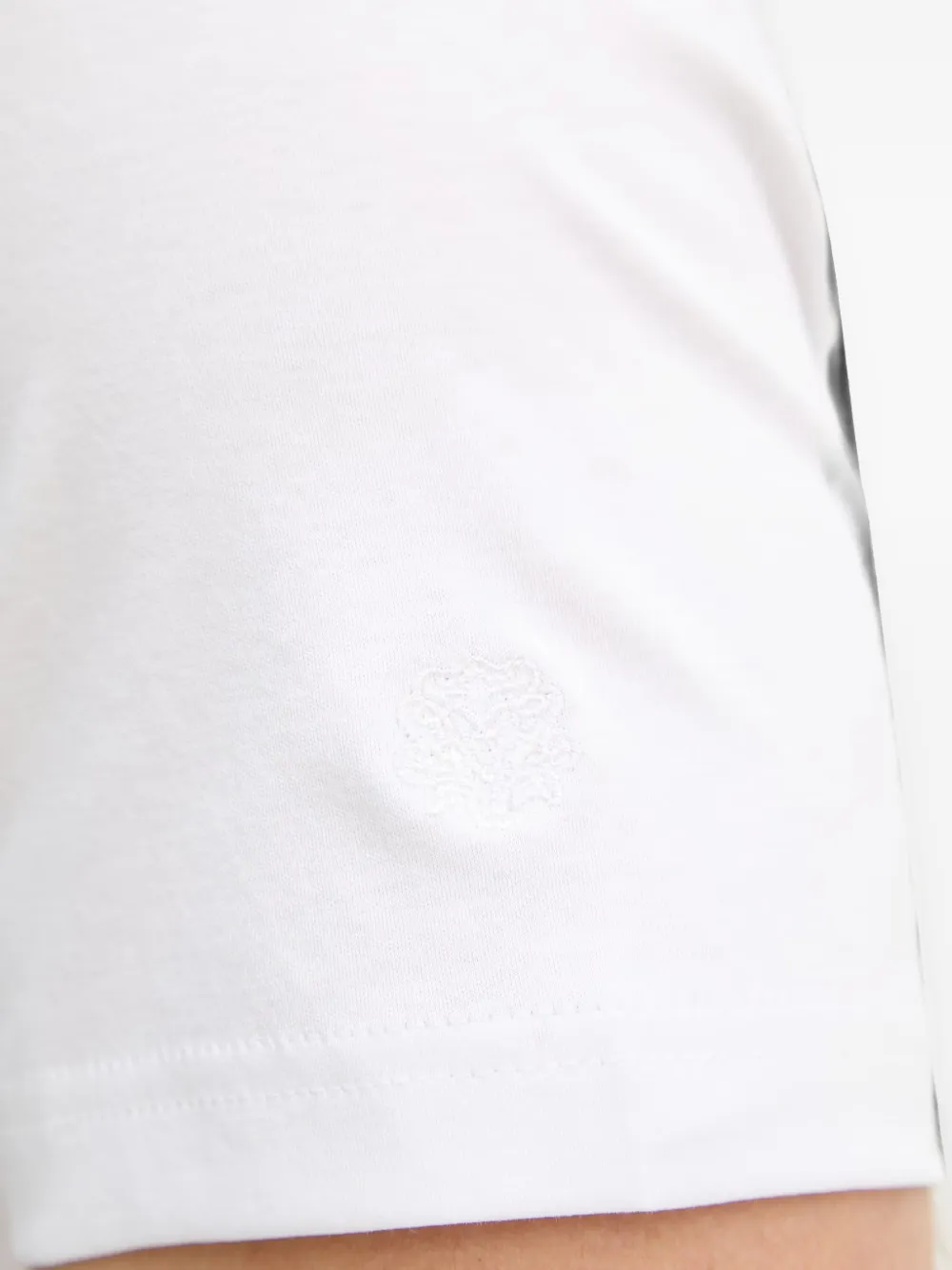 Mos Mosh T-shirt met logo Wit