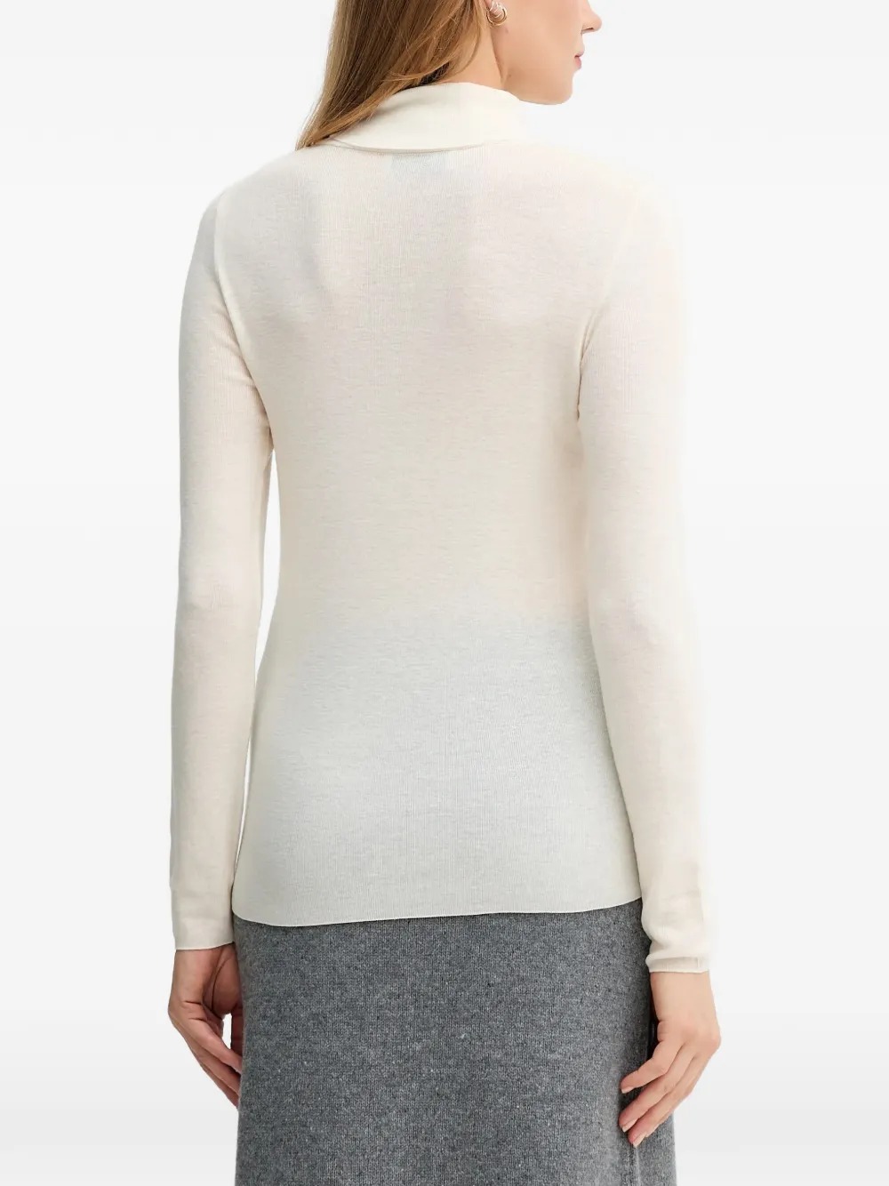 Mos Mosh MMBouch roll-neck knitwear Wit