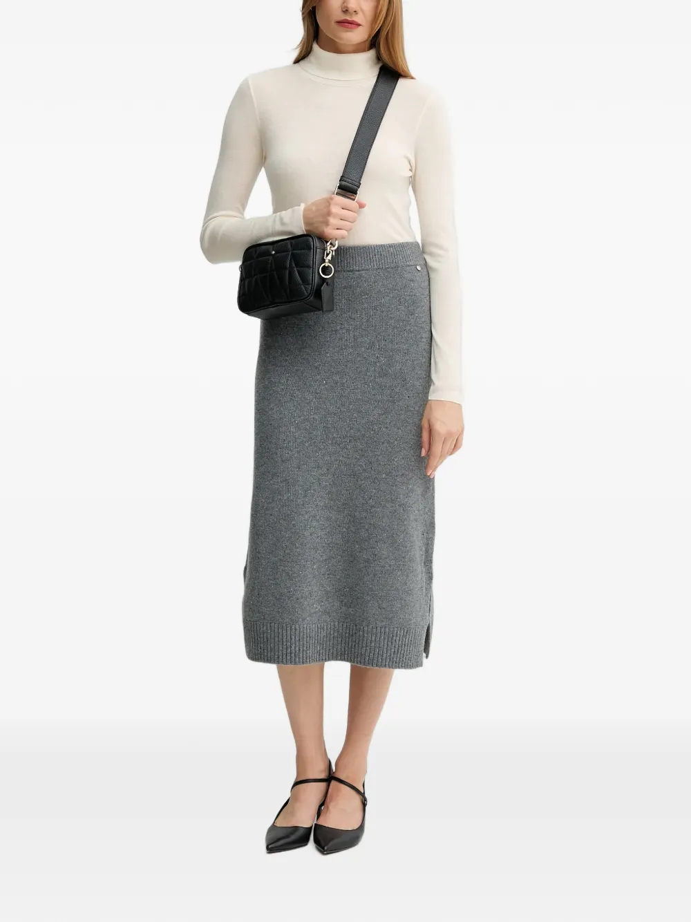 Mos Mosh MMBouch roll-neck knitwear Wit