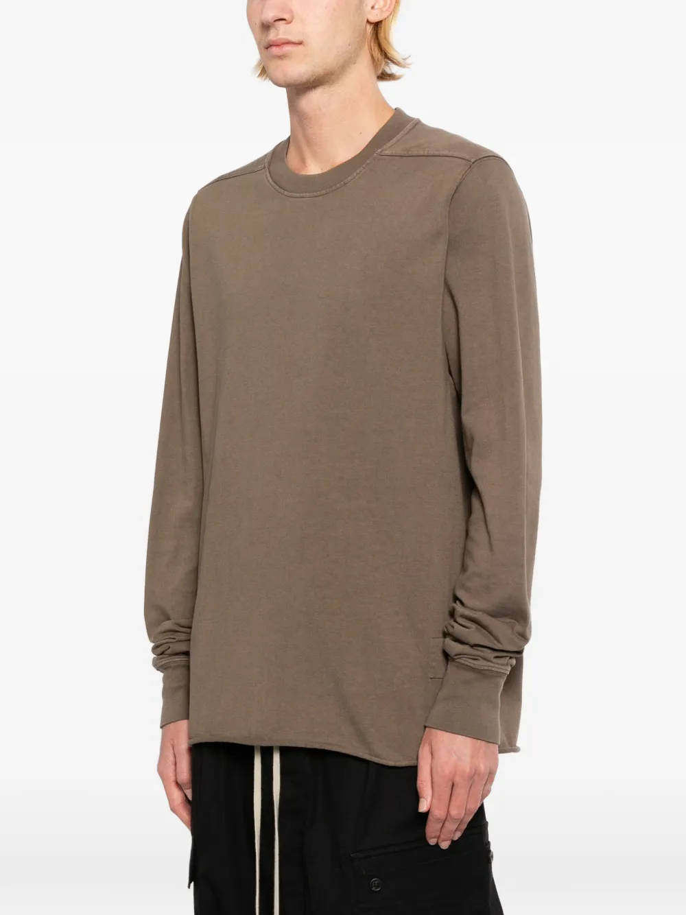 Rick Owens DRKSHDW T-shirt met ronde hals Bruin