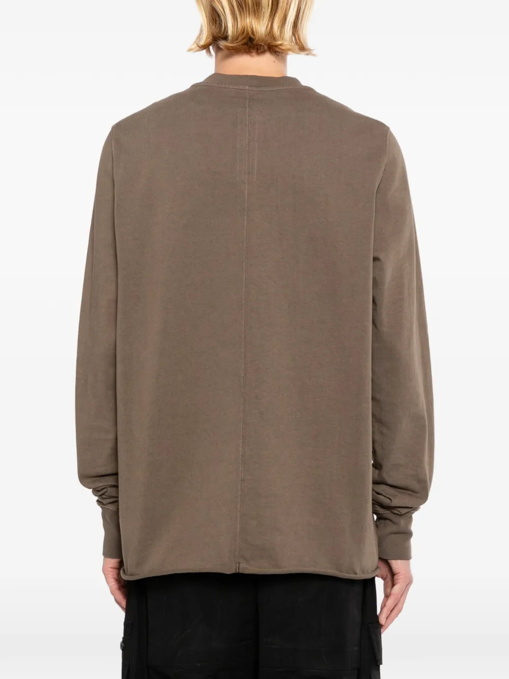 Rick Owens DRKSHDW T-shirt met ronde hals Bruin