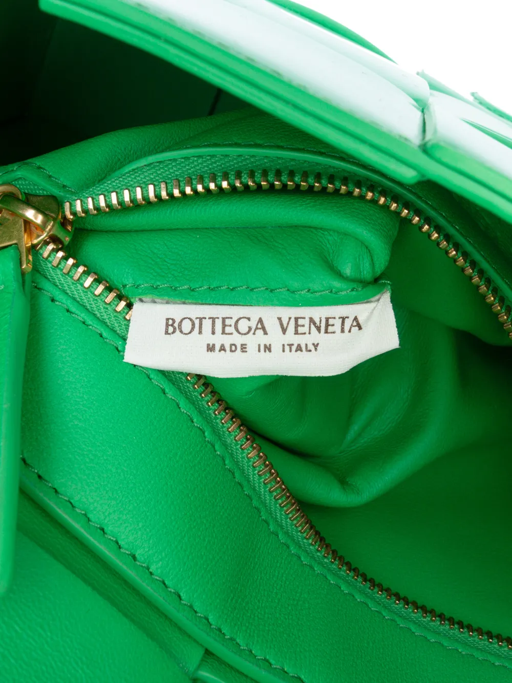2012-2025 Patent Intrecciato Cassette Crossbody Bag