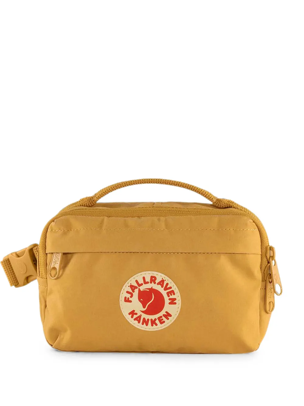 FJALL RAVEN logo-patch belt bag - Giallo