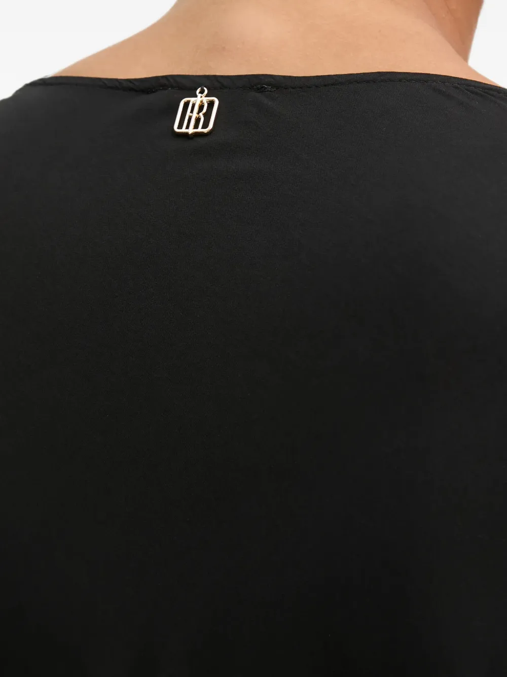 FRACOMINA crew-neck T-shirt Zwart