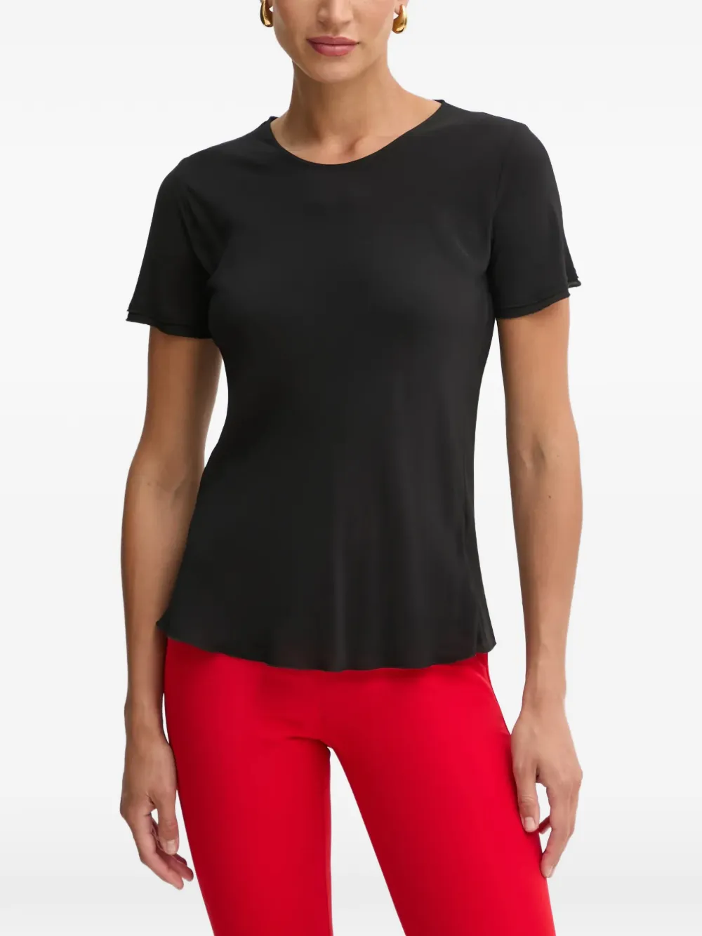 FRACOMINA crew-neck T-shirt - Nero