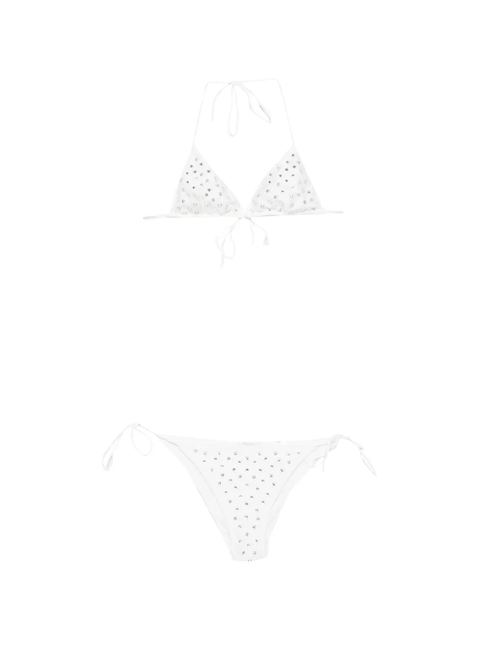 Oséree crystal-embellished bikini - Bianco