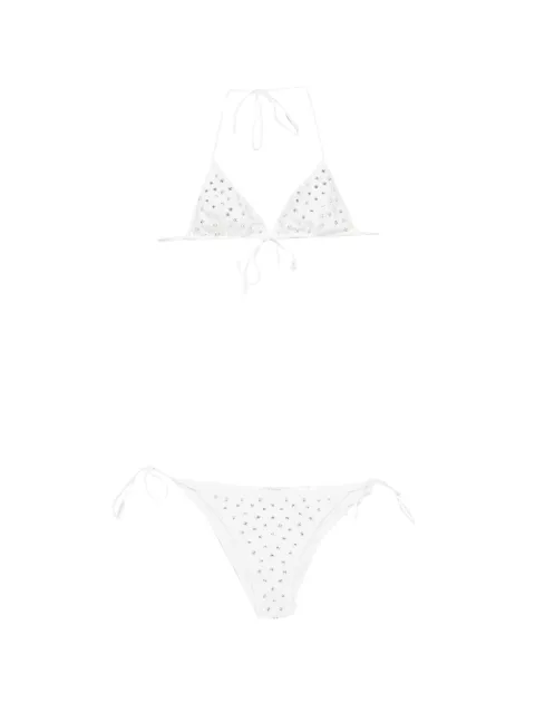 Oséree crystal-embellished bikini