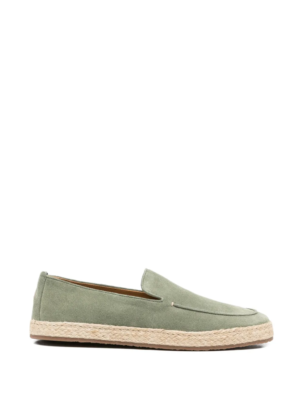 Henderson Baracco suede espadrille loafers - Verde