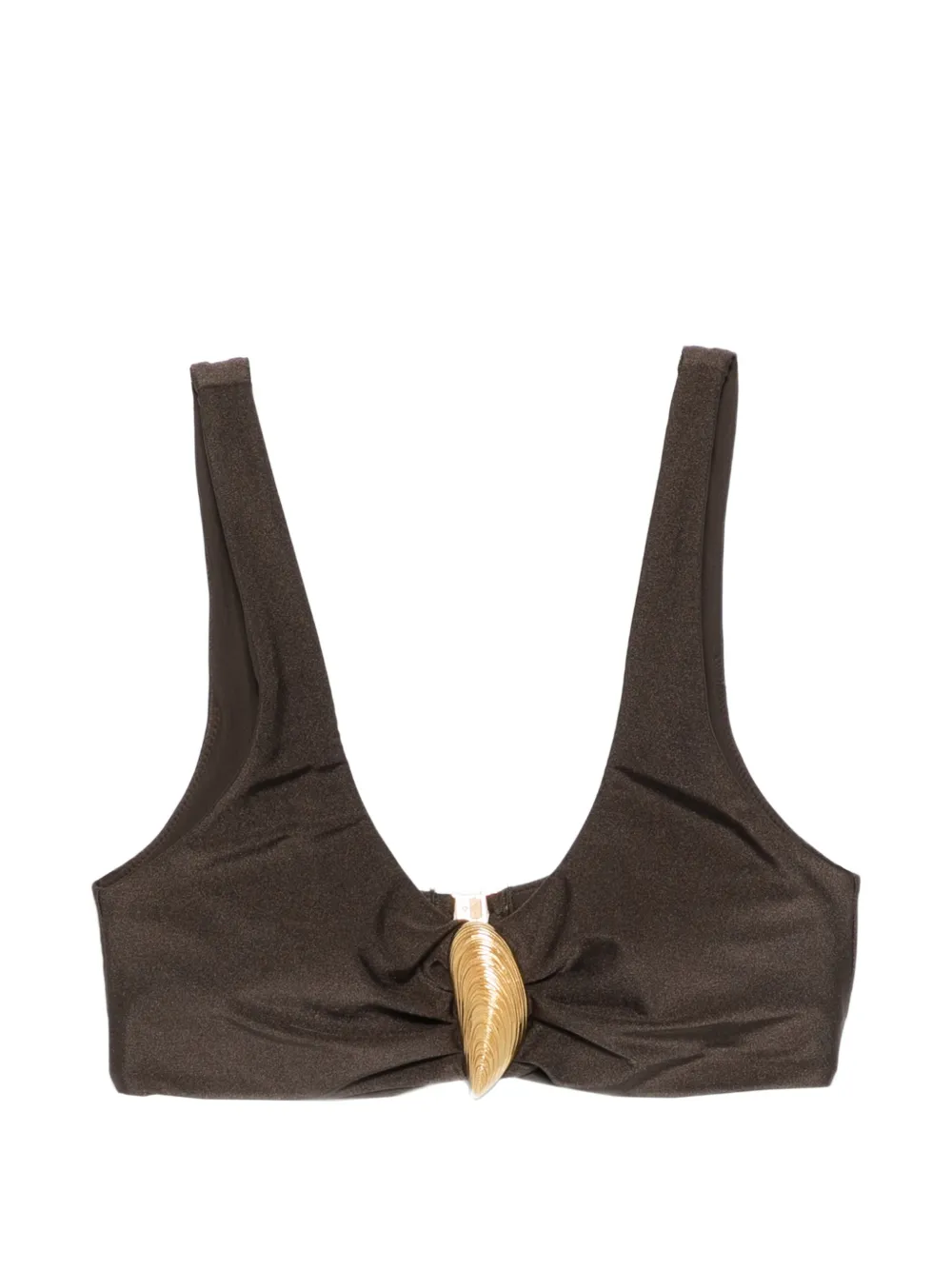 Simkhai leaf detail bikini - Marrone
