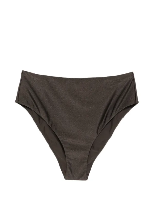 Simkhai Gracie Bikini Bottoms in Brown