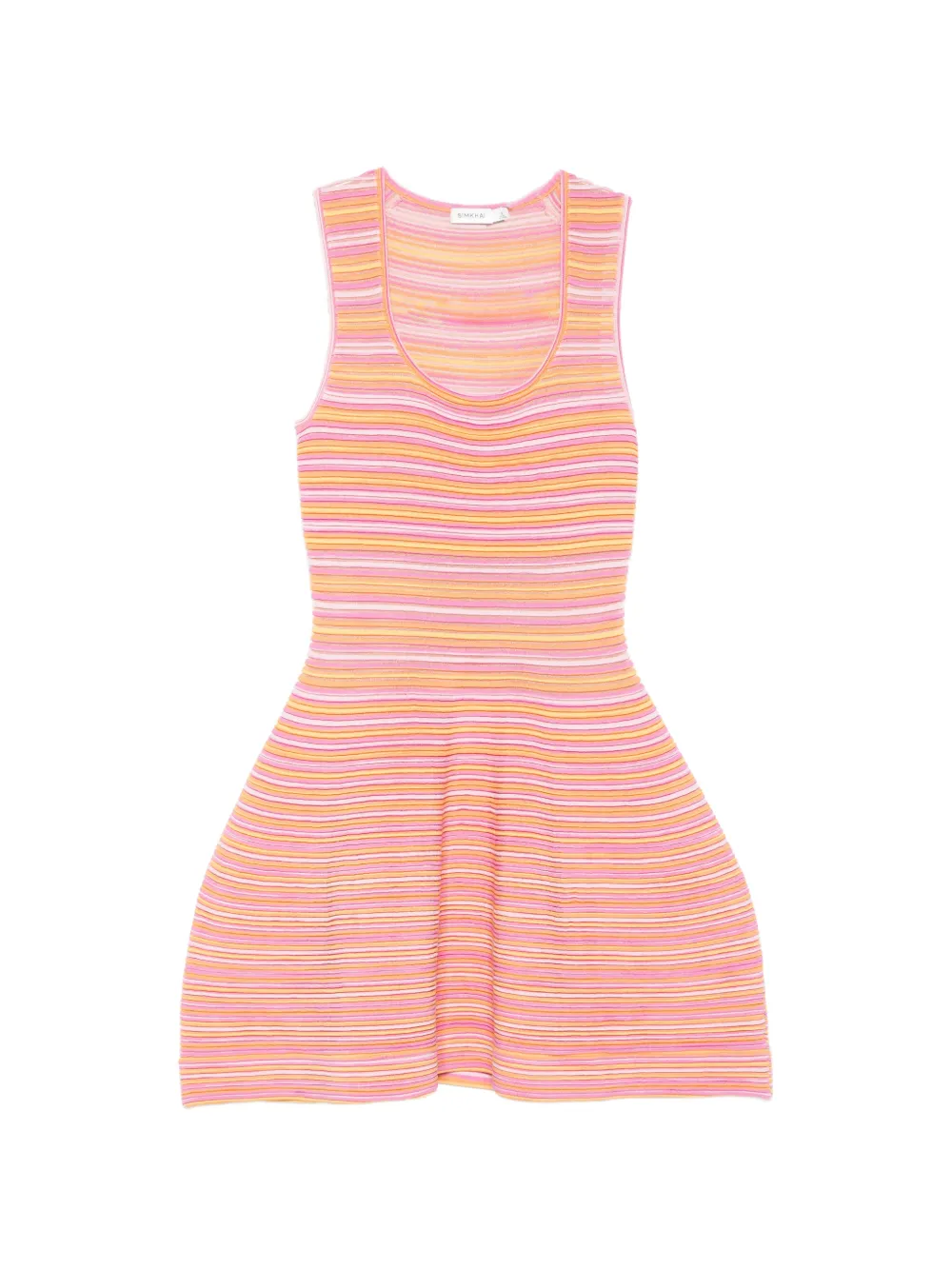 Simkhai striped mini dress - Rosa