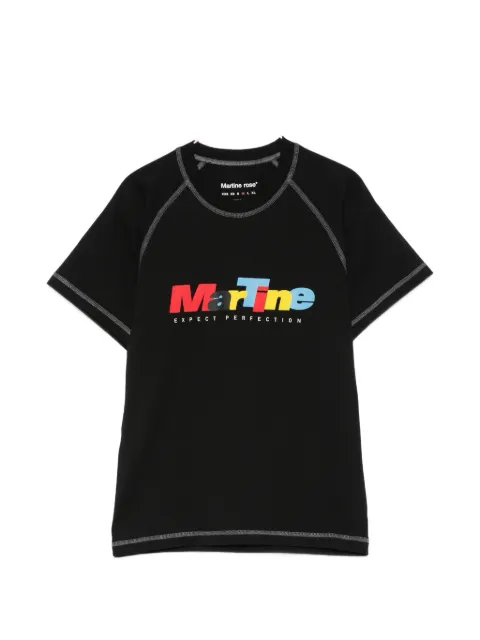 Martine Rose contrast stitching graphic T-shirt