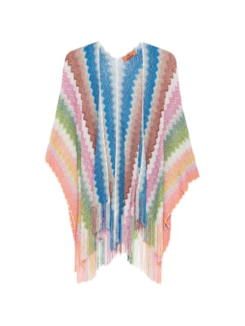 Missoni chevron fringed jacket
