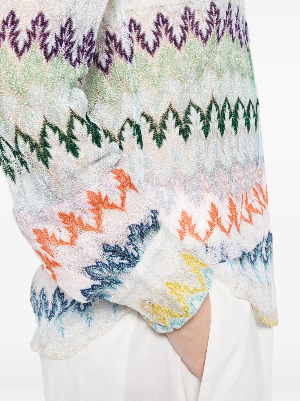 Missoni Overhemd met patroon Wit