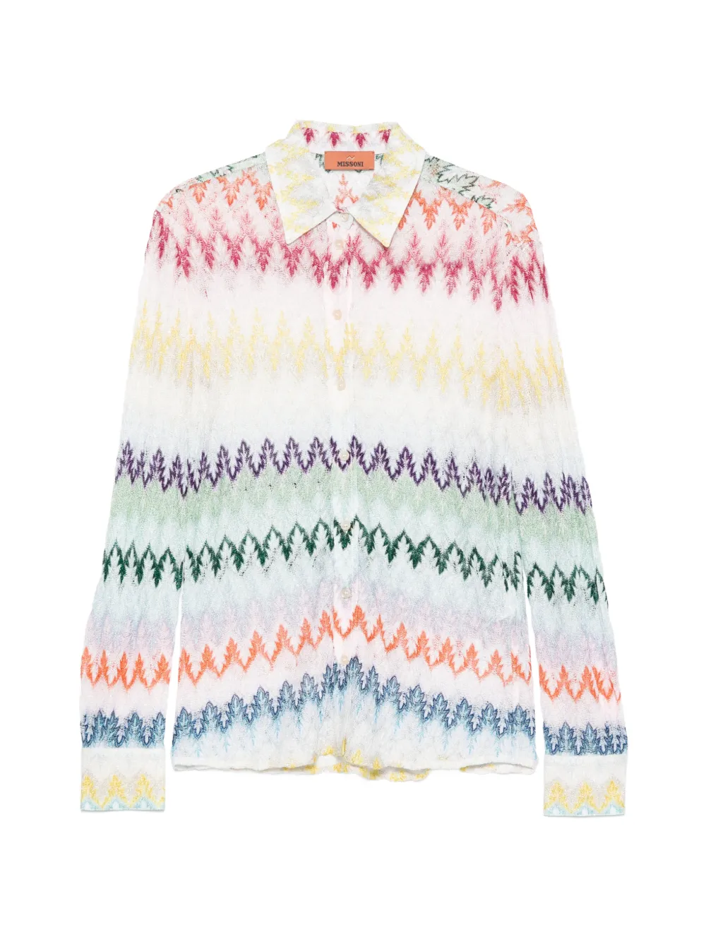 Missoni patterned shirt - Bianco
