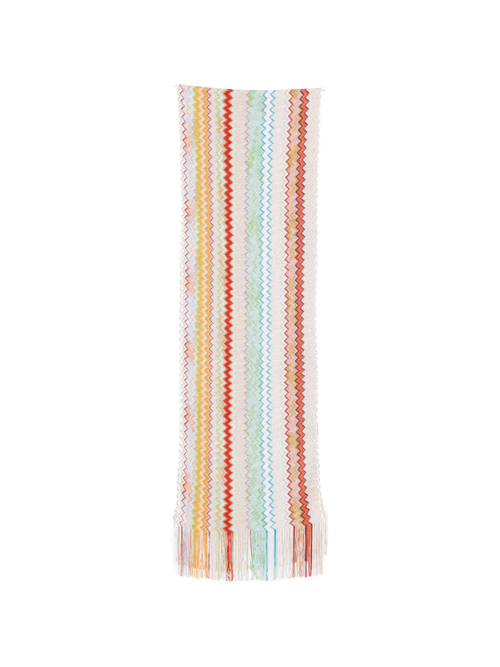 Missoni multicoloured zigzag scarf - Toni neutri