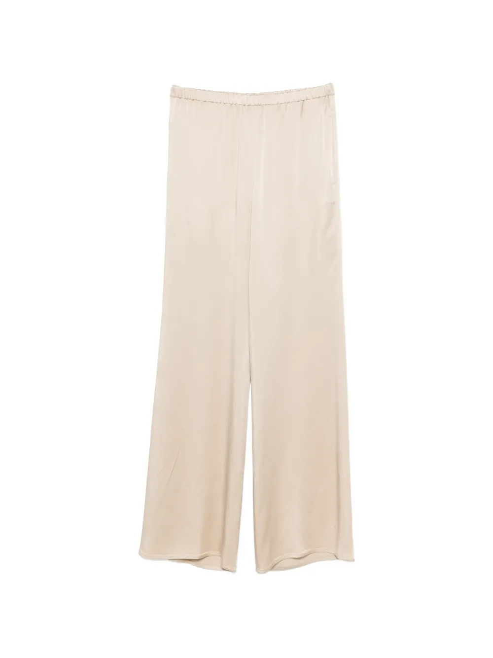 Antonelli elasticated palazzo pants - Toni neutri