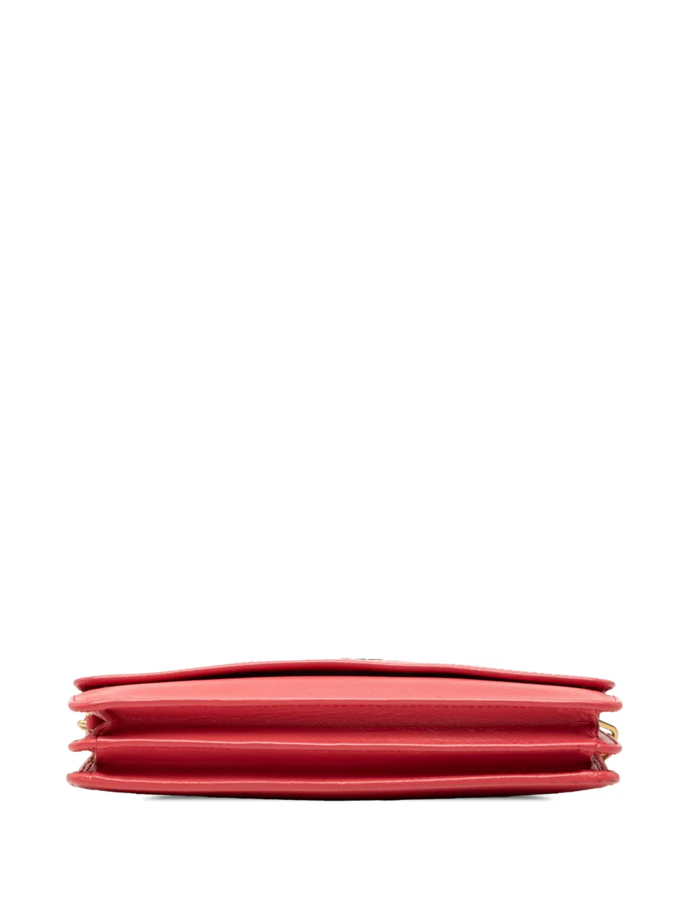 2013-2025 Saffiano Lux Wallet On Chain Crossbody Bag