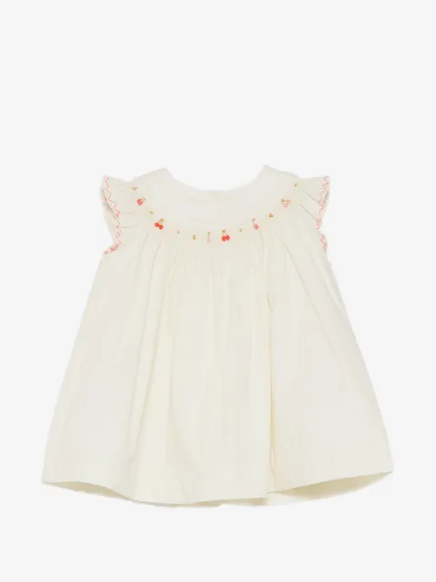 Bonpoint robe brodée à volants