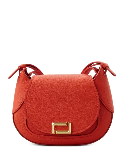 Lancel bolsa de hombro con efecto granulado