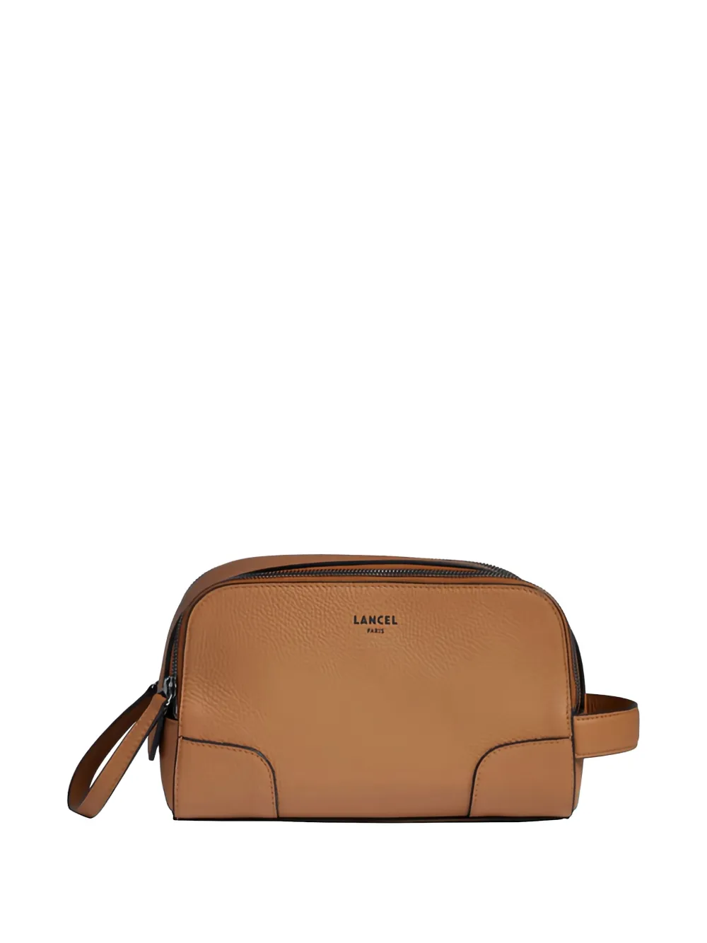 Lancel Angele Cuir tas met rits Bruin