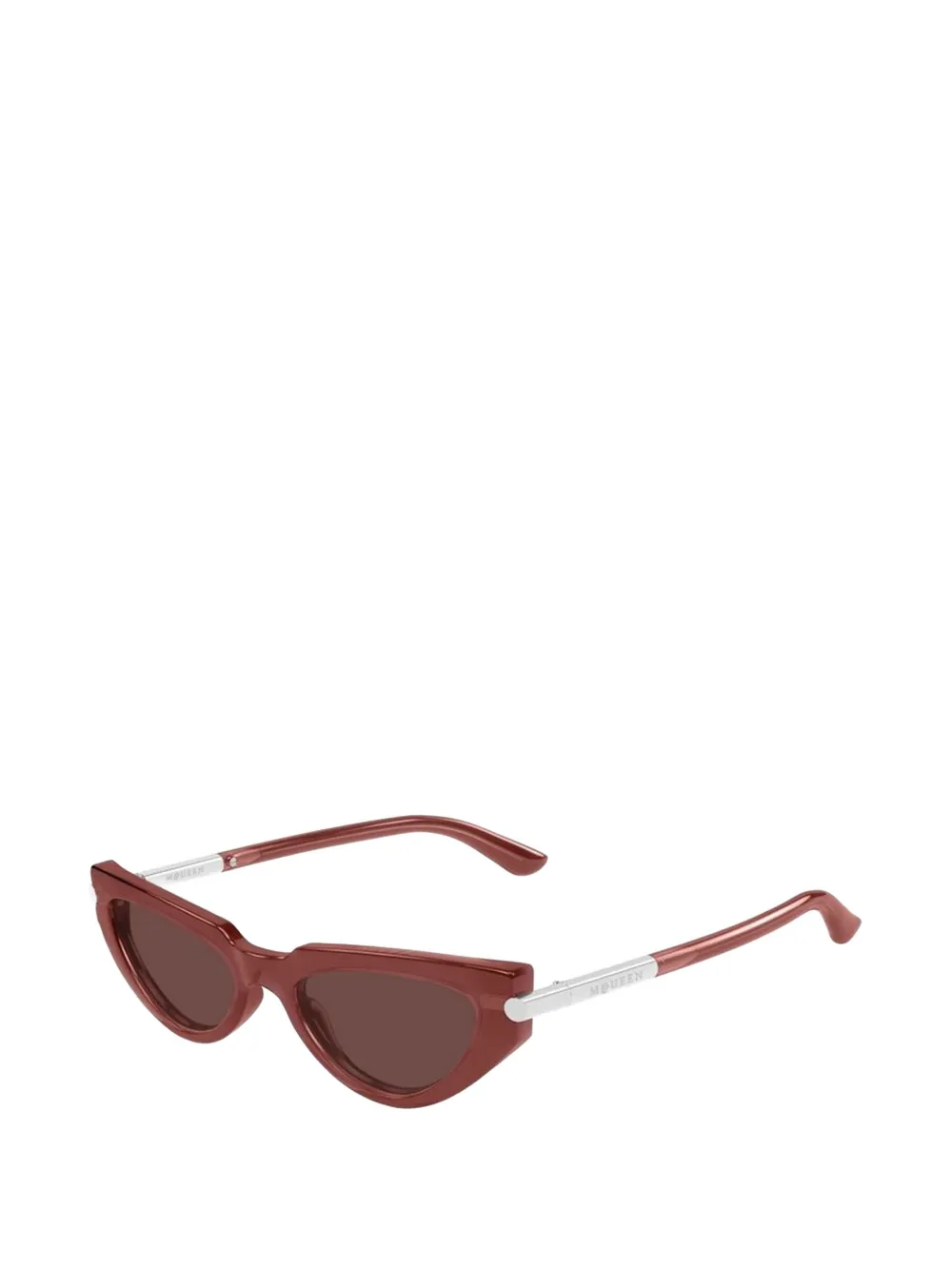  Alexander Mcqueen Cat-eye Frame Sunglasses - Brown 