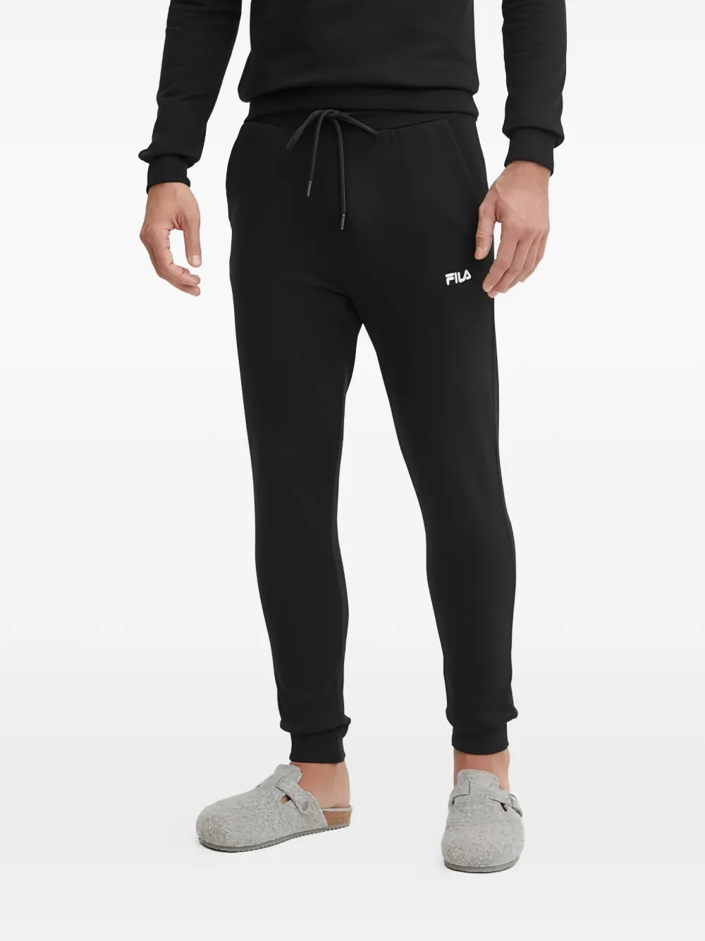Fila Sweater met ronde hals Zwart
