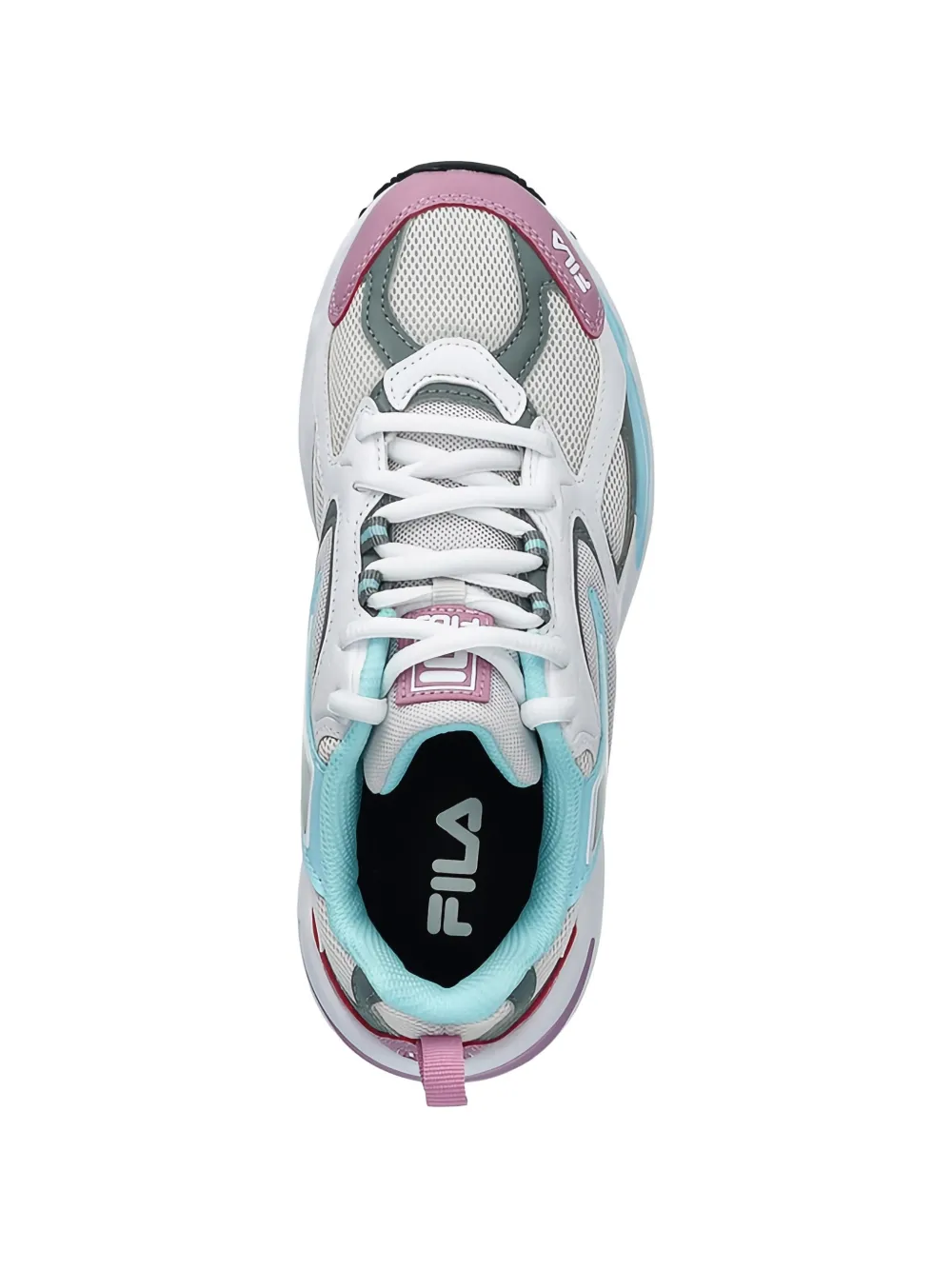 Fila Kids Sneakers met vlakken Wit