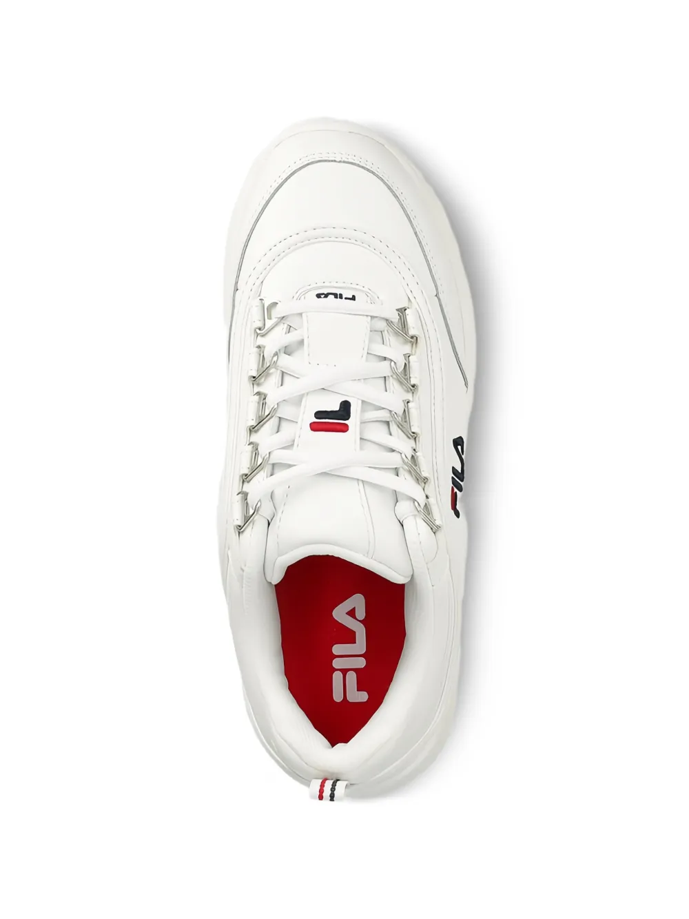 Fila Kids Sneakers met logodetail Wit