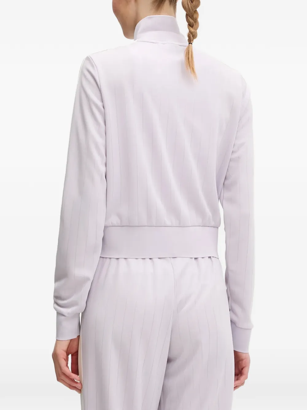 Fila Lorce logo-patch track sweatshirt Paars
