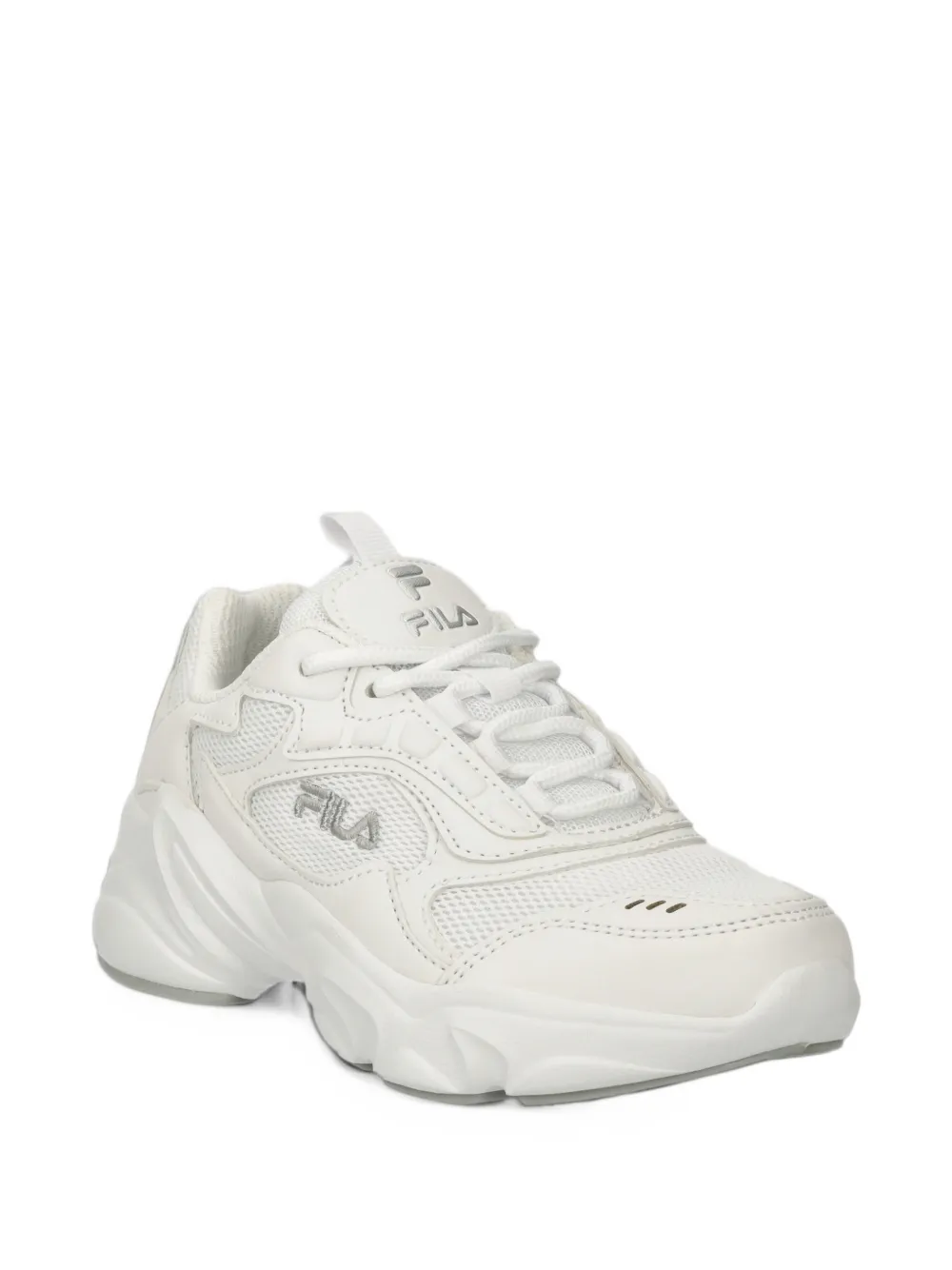 Fila Kids Collene panelled chunky-sole sneakers - Bianco