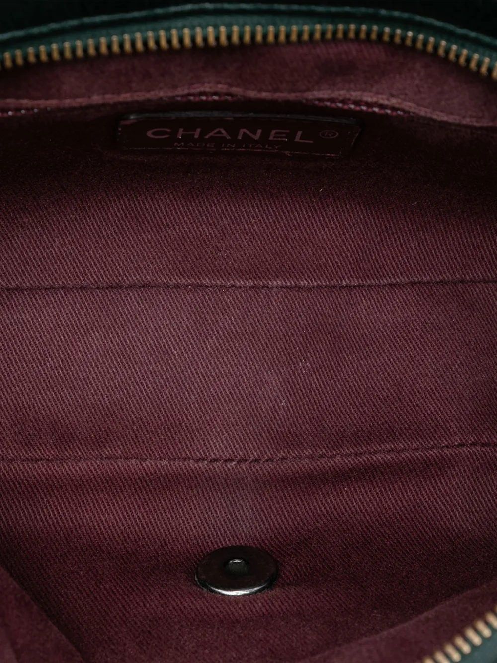 2014 Medium Glazed Calfskin Duo Color Flap Crossbody Bag