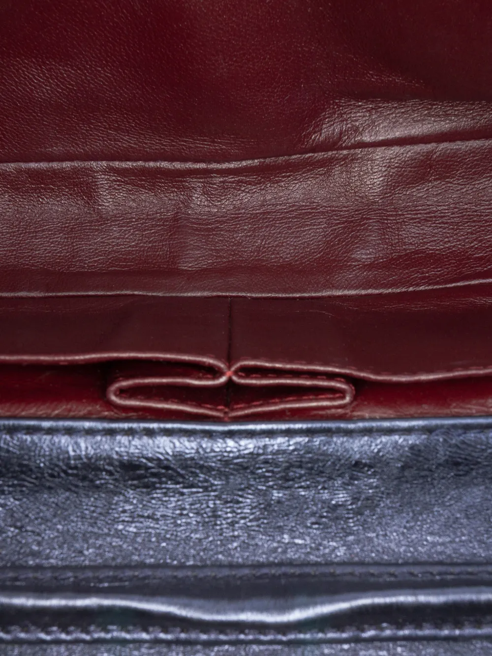 2008-2009 Quilted Glazed Calfskin Reissue 2.55 East West Single Flap Shoulder Bag