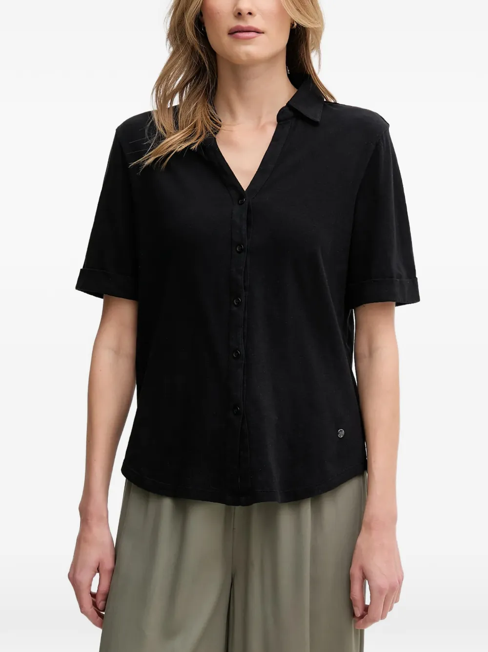 Mos Mosh short-sleeve button-up shirt