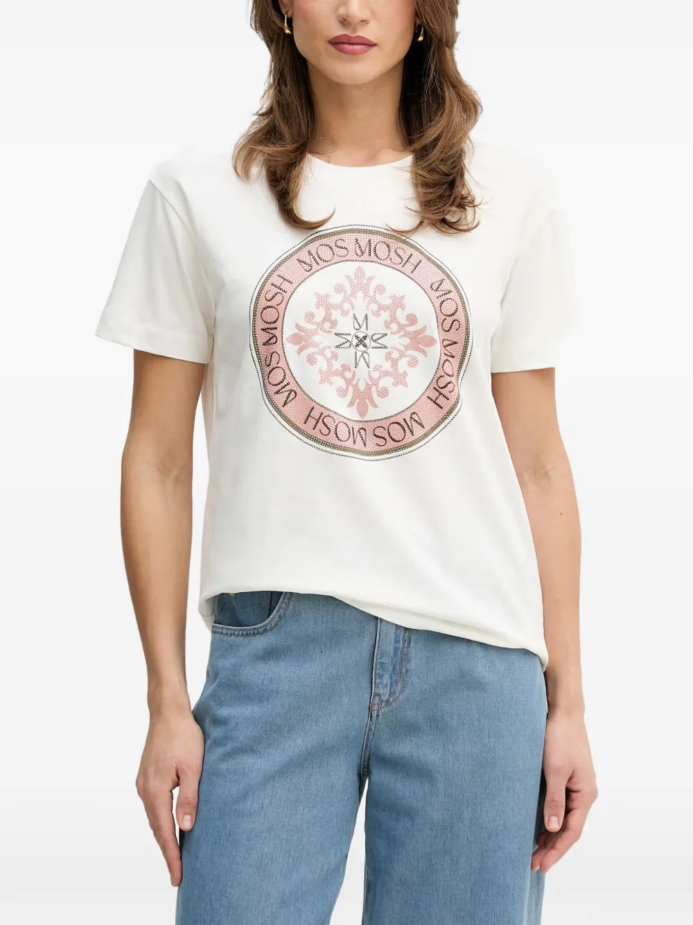 Mos Mosh Judd logo-detail T-shirt