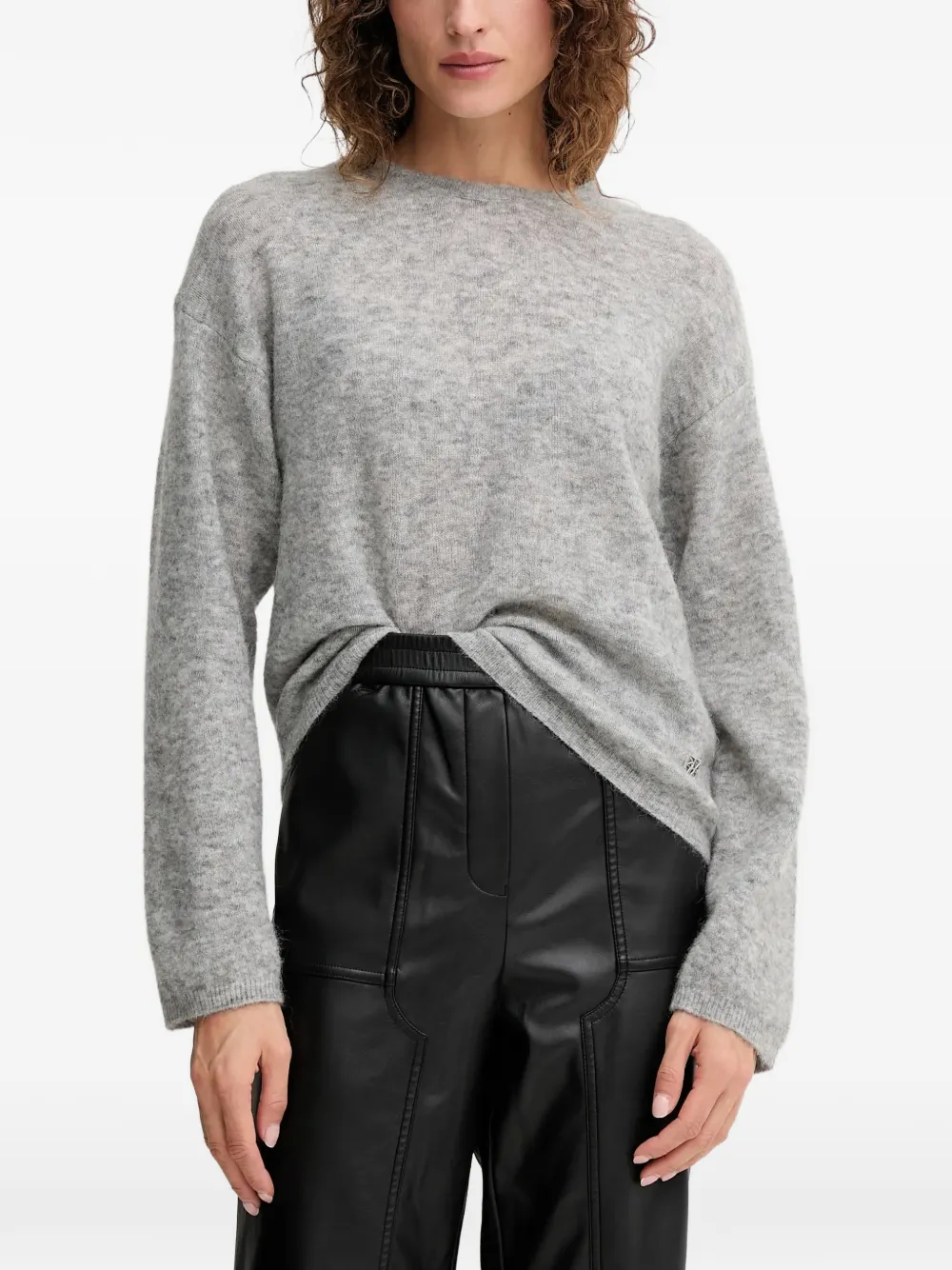 Mos Mosh Mape Jumper In Gray