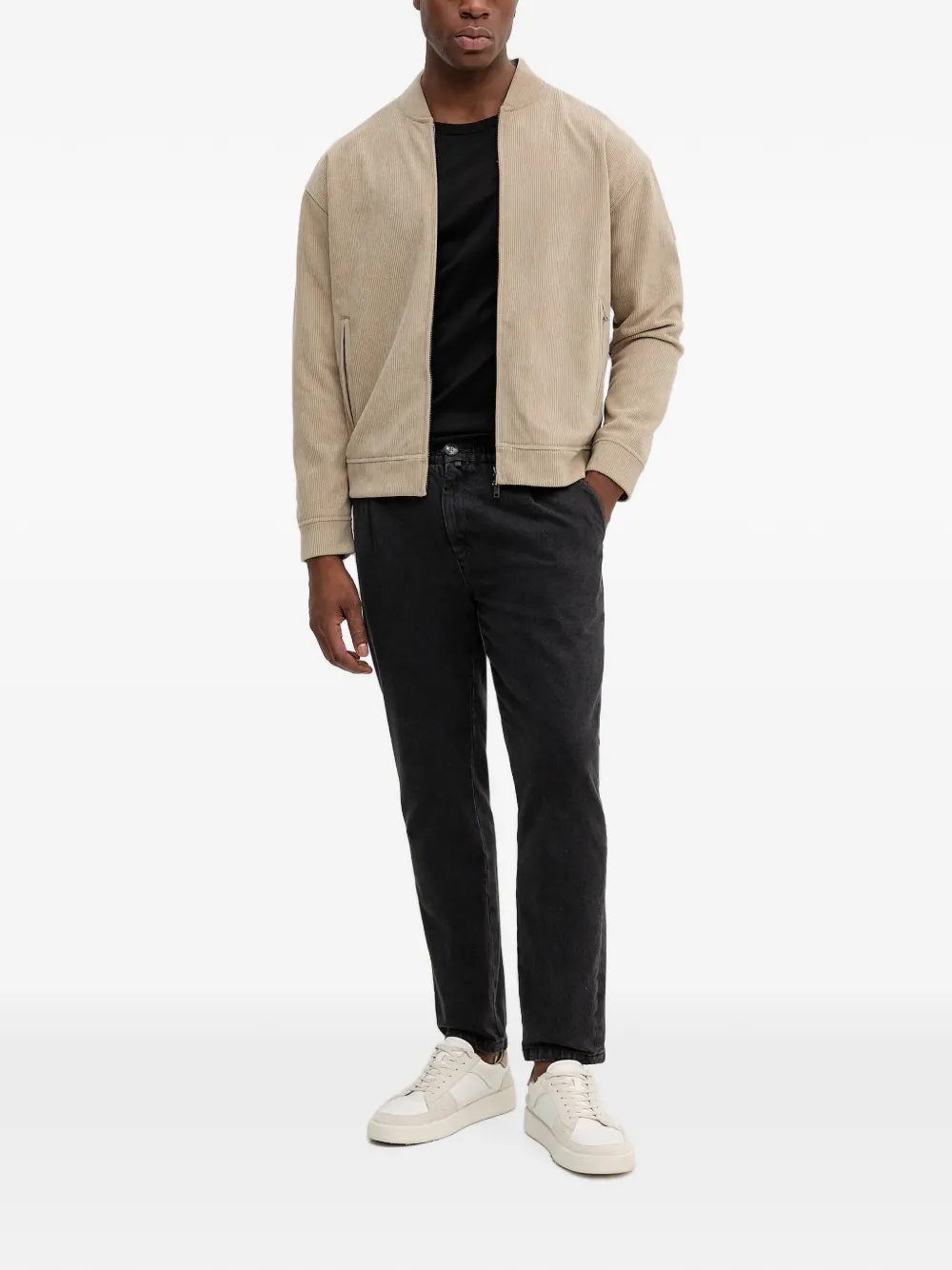 Mos Mosh T-shirt met lange mouwen Zwart