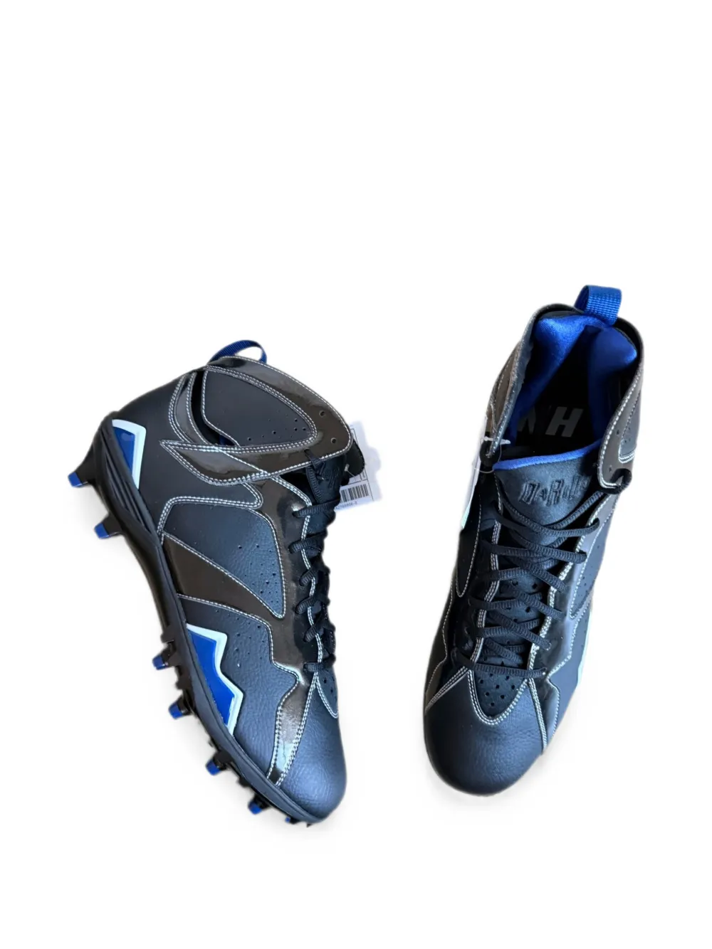 Jordan 7 sneakers met vlakken Zwart
