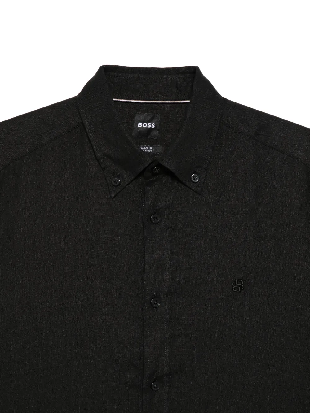  Boss Buttoned Shirt - Black 