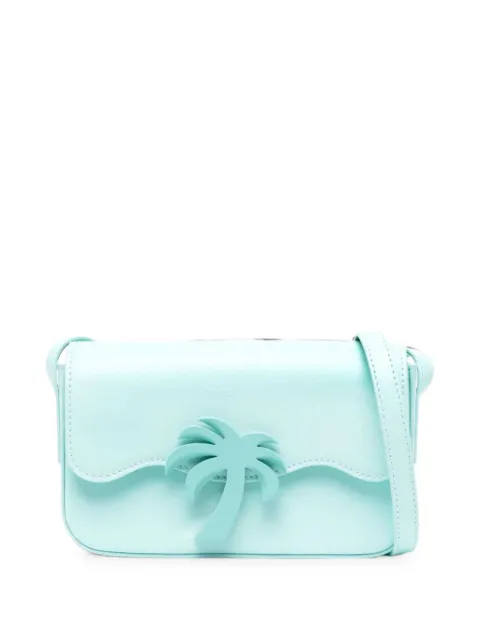 Palm Angels Palm Beach Bridge leather shoulder bag