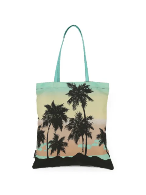 Palm Angels sunset-print tote bag
