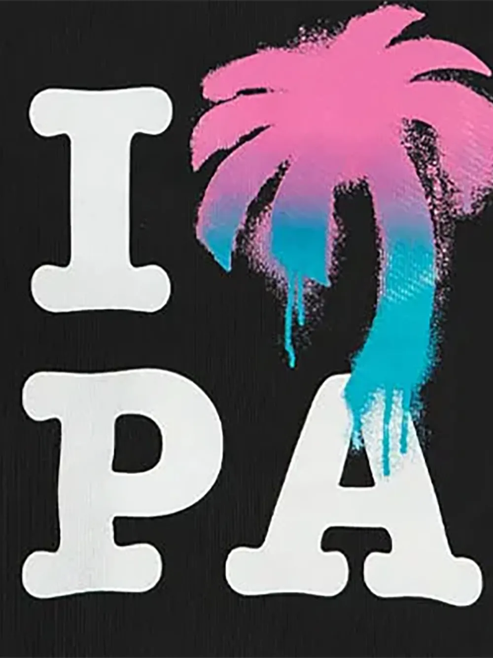 Palm Angels Sweater met logoprint Zwart