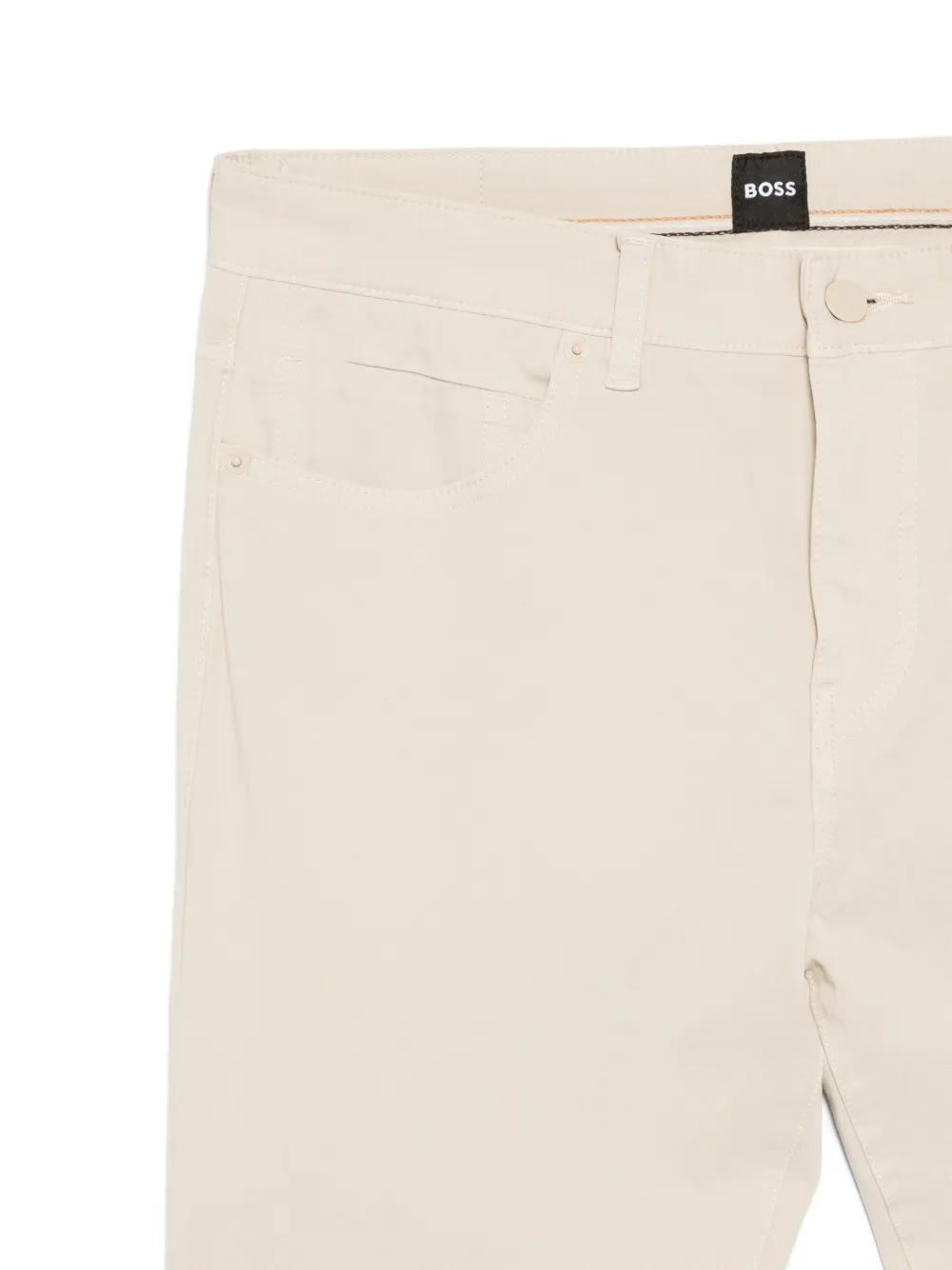 BOSS Broek met zak Beige