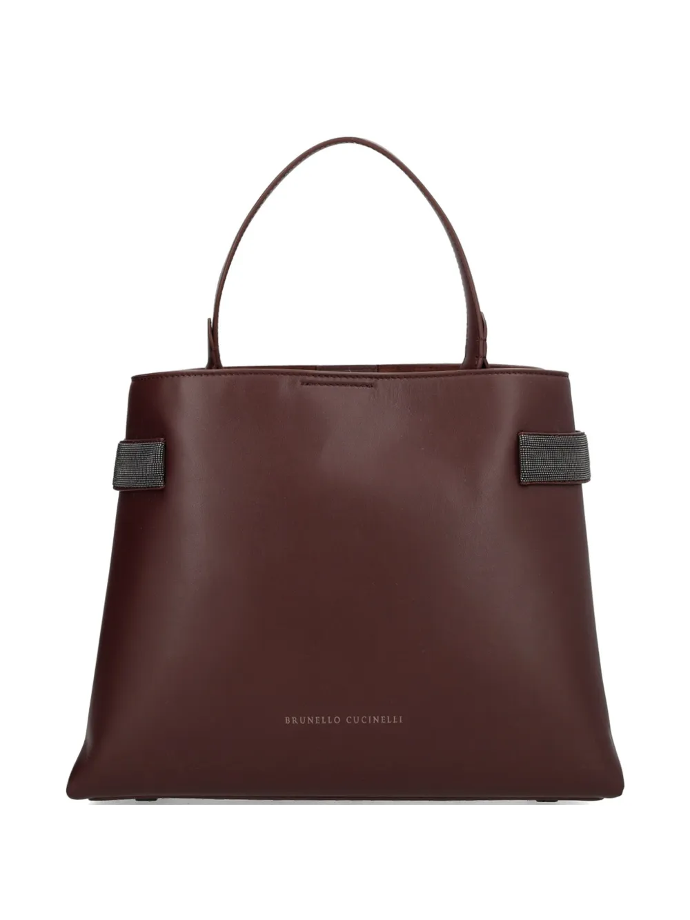 Brunello Cucinelli logo-detail tote bag - Rosso