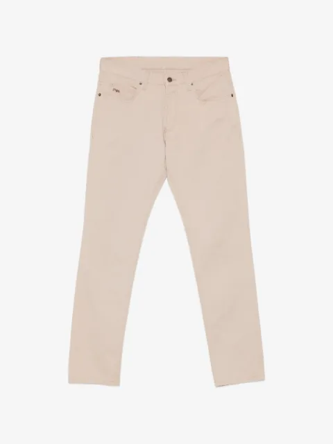 Emporio Armani Pantaloni con applicazione logo