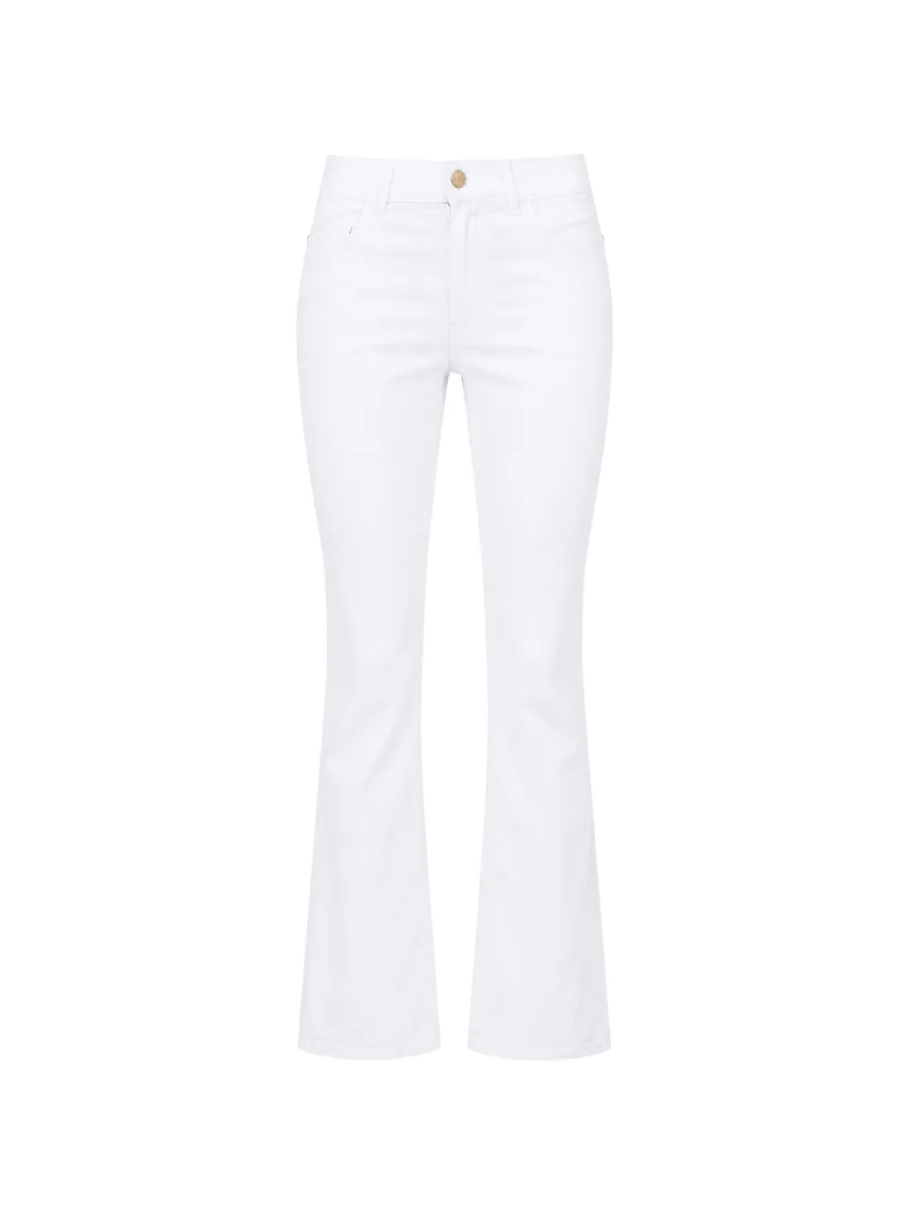 FRACOMINA five-pocket flared jeans - Weiß