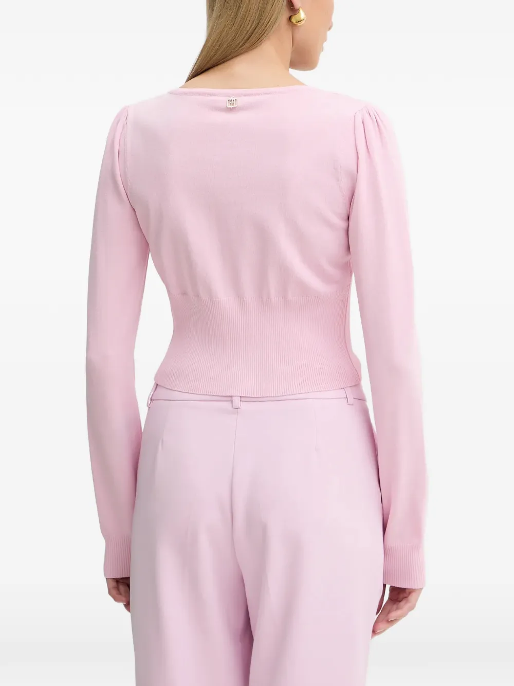 FRACOMINA scoop neck cardigan Roze