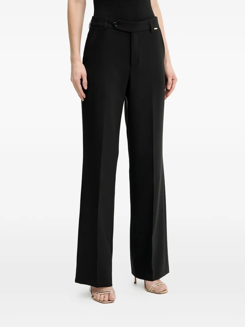 FRACOMINA belt-loop trousers - Nero