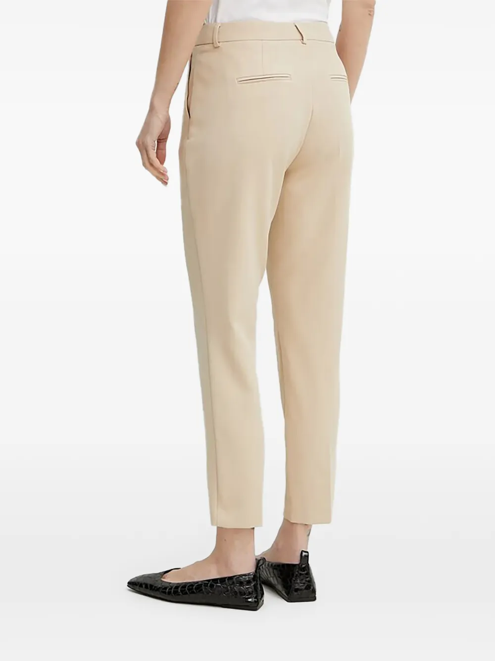 FRACOMINA Straight broek Beige