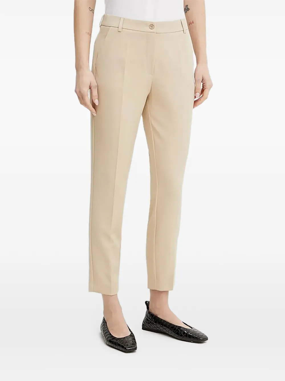 FRACOMINA straight-leg trousers - Toni neutri